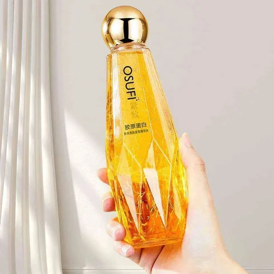 OSUFI Collagen Face Serum, specifically the 300ml moisturizing and brightening formula