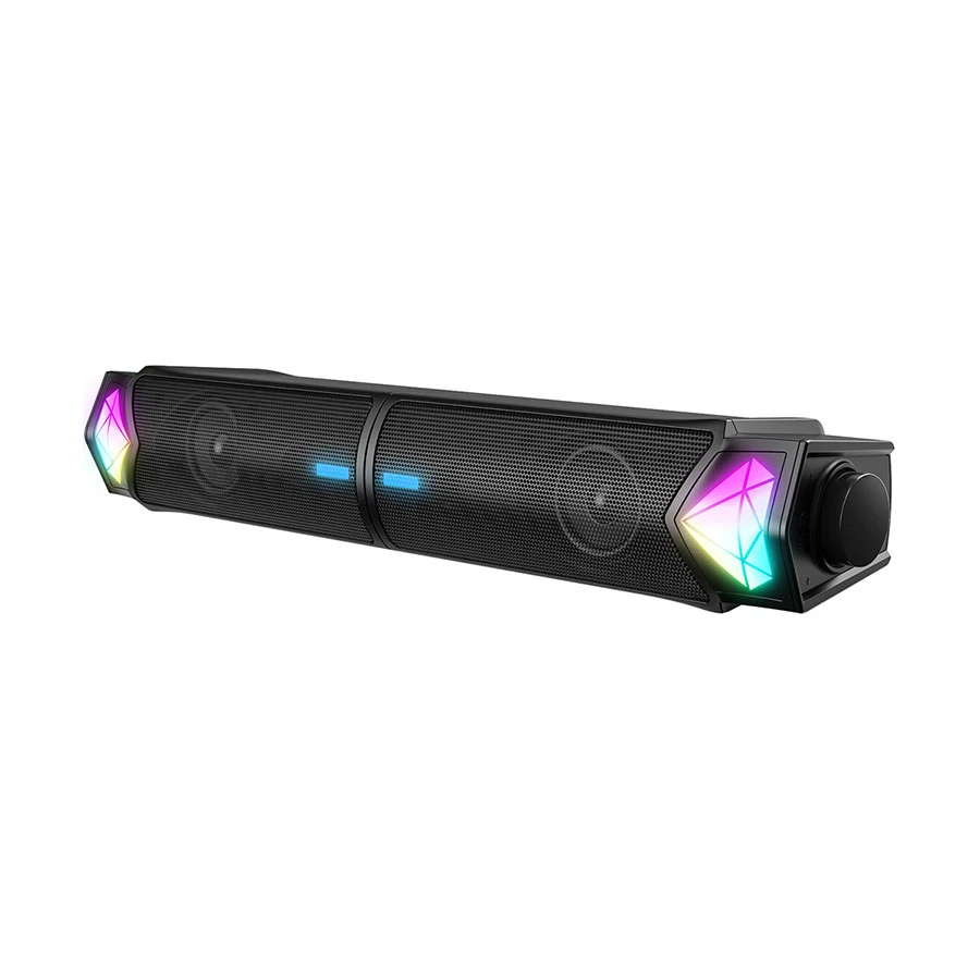 ONIKUMA L1 RGB 2.0 Bluetooth Black Computer Speaker – Best Gaming Speaker Price in Bangladesh Spiffybd 4