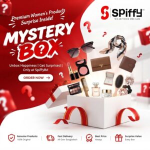 Spiffybd Women's Mystery Box - Exclusive Surprise Gift Box & Lifestyle Product Bundle Price in Bangladesh | Spiffybd