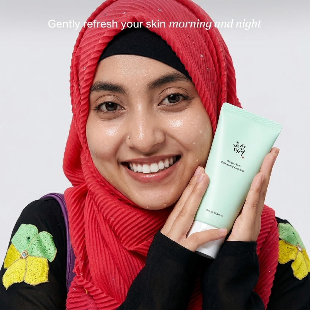 Beauty of Joseon Green Plum Refreshing Cleanser, Low pH Gel Cleanser 1st