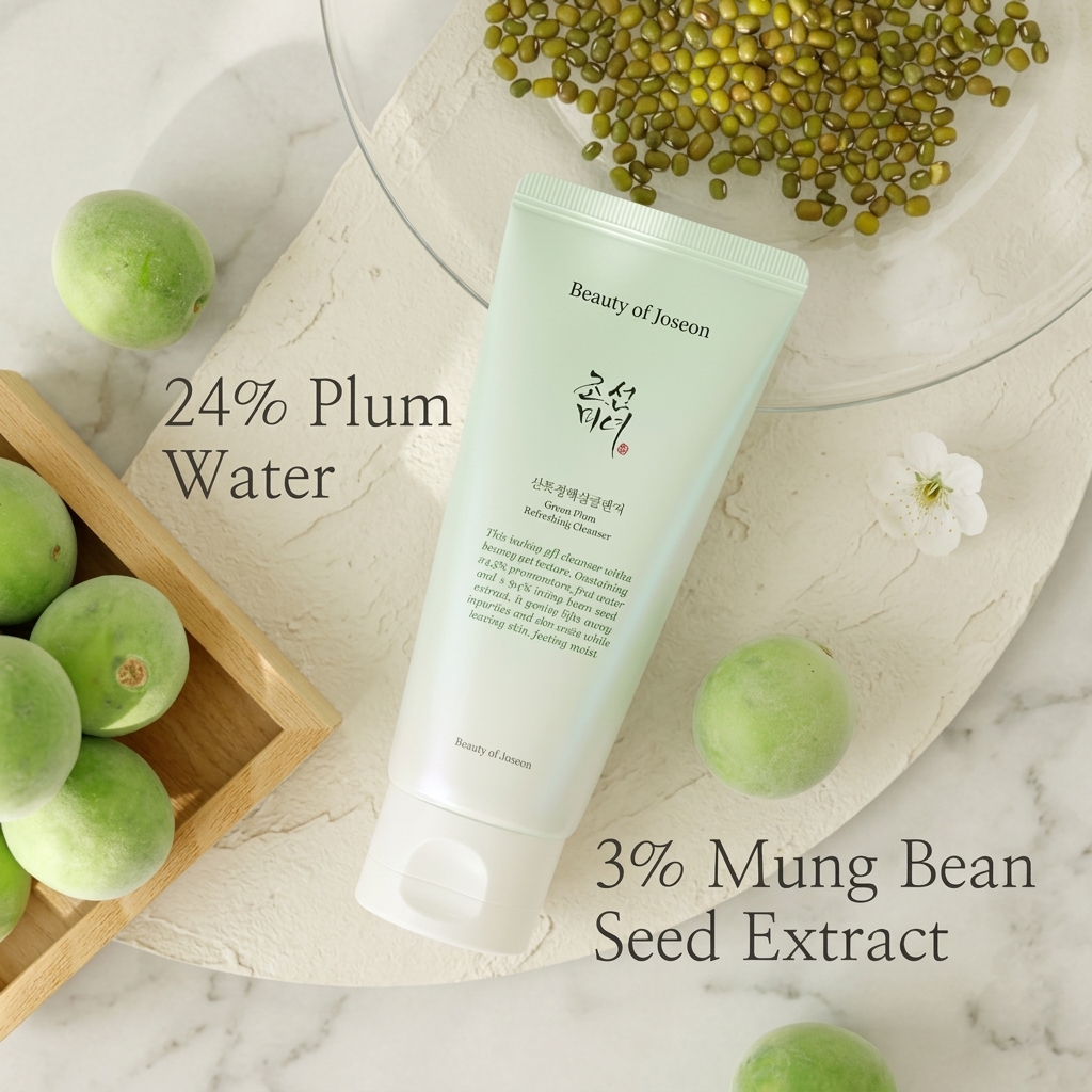 Beauty of Joseon Green Plum Refreshing Cleanser, Low pH Gel Cleanser 2nd